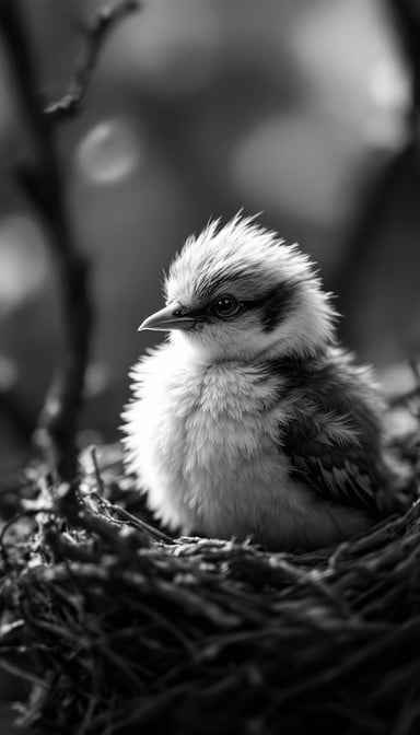 Nestling's First Morning