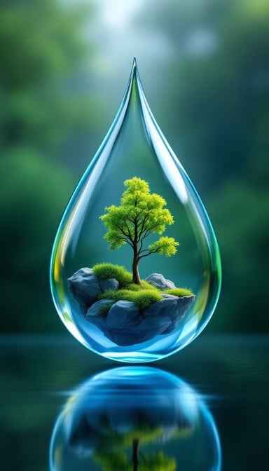 Nature In Droplet