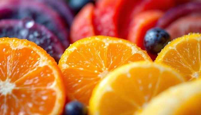 Fresh Citrus Close-up