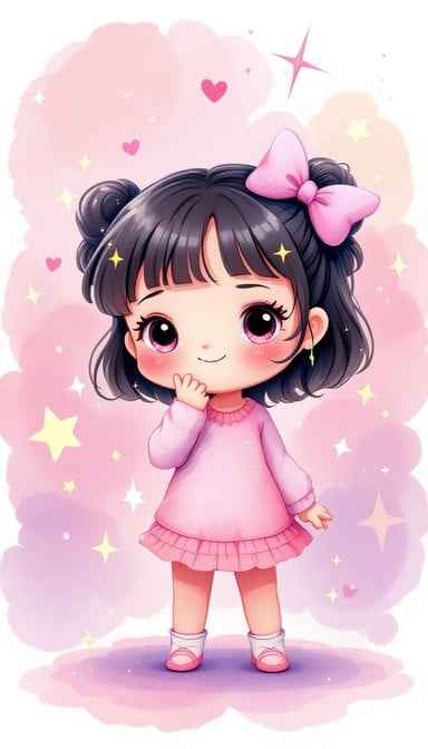 Cute Chibi Girl Cute Chibi Girl