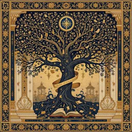 Sacred Tree Illuminated