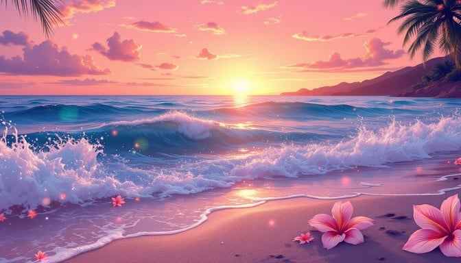 Magical Paradise Sunset Magical Paradise Sunset