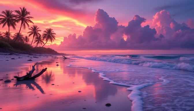 Paradise Pink Sunset