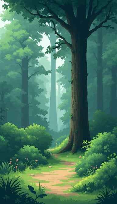Mystical Forest Path