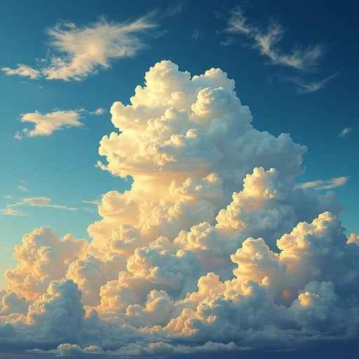 Golden Cerulean Heavens