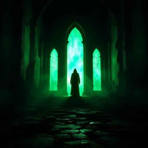 Emerald Gothic Apparition