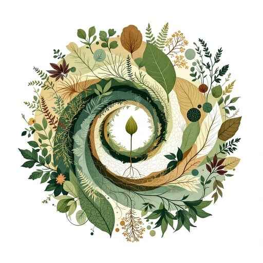 Spiraling Nature's Dance