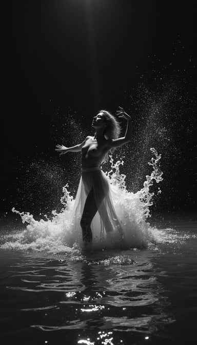 Water Dance Silhouette Water Dance Silhouette