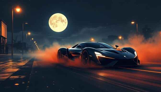 Midnight Speed Elegance
