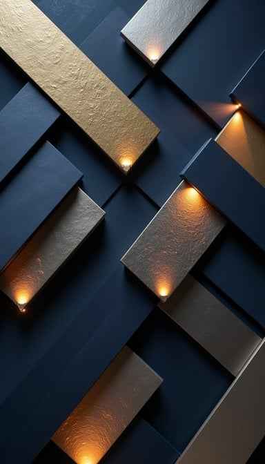 Metallic Light Geometry Metallic Light Geometry