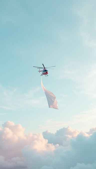 Sky Banner Helicopter Sky Banner Helicopter