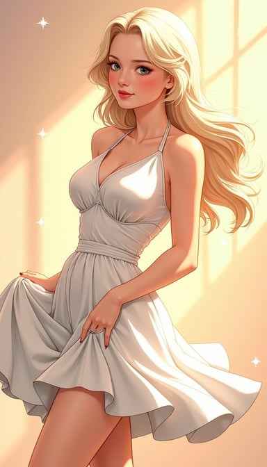 Vintage Anime Glamour