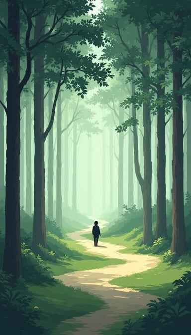 Misty Woodland Trail Misty Woodland Trail