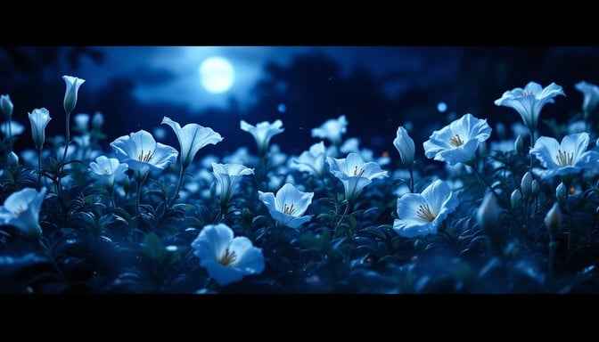 Moonlit Flower Magic Moonlit Flower Magic