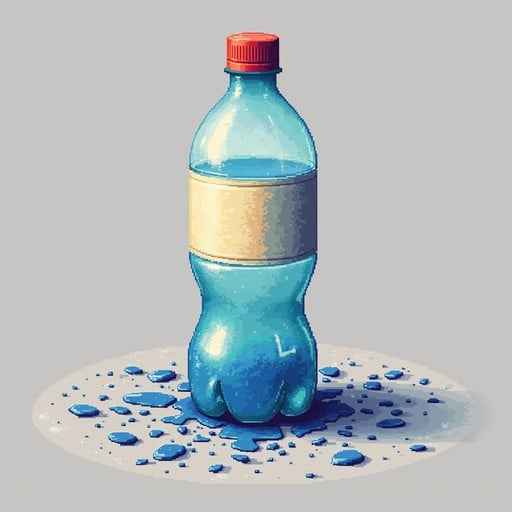 Blue Bottle Puddle