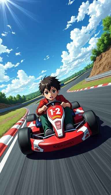 Anime Kart Action Anime Kart Action