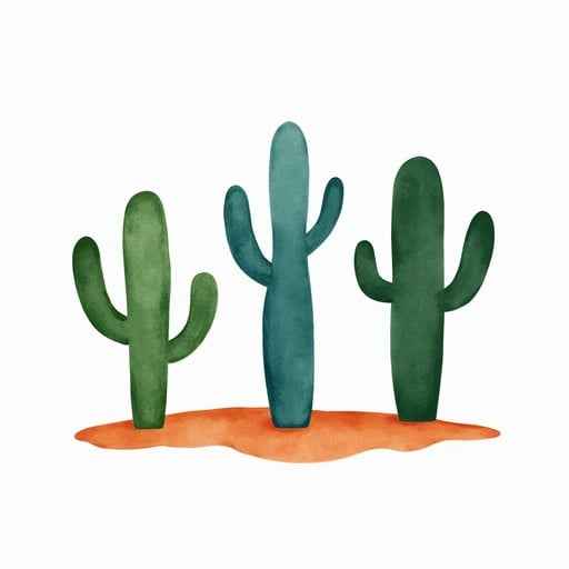 Desert Trio Standing