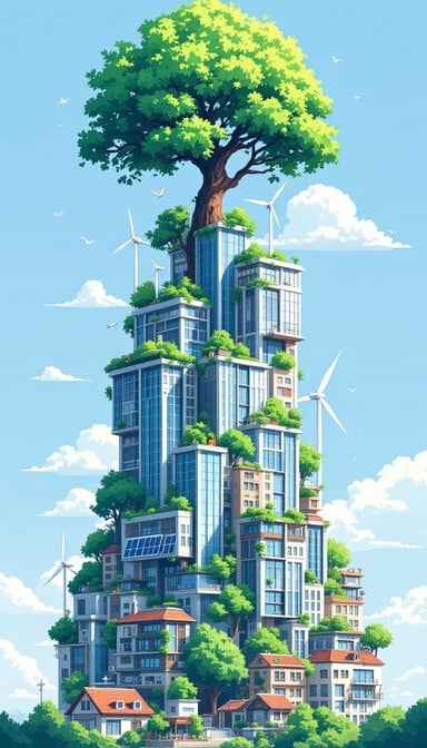 Nature Meets Skyline