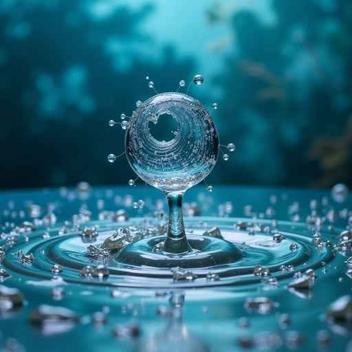 Liquid Spiral Universe