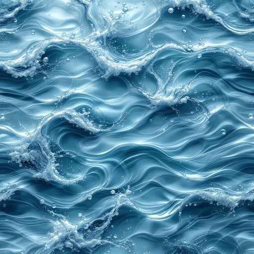 Flowing Ocean Waves Flowing Ocean Waves