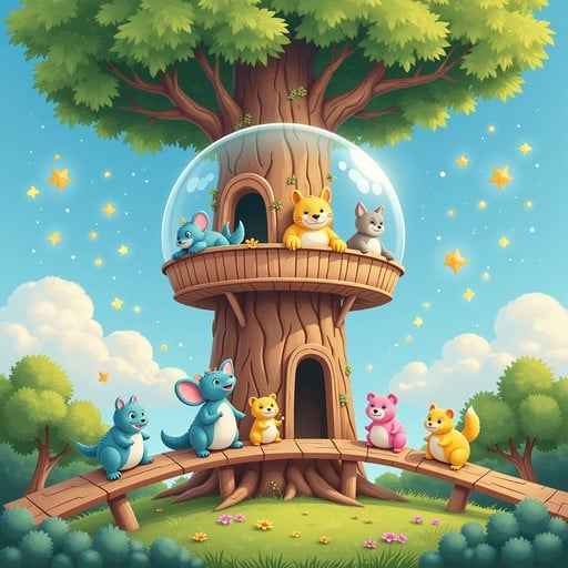 Magical Animal Treehouse Magical Animal Treehouse