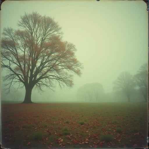 Misty Autumn Solitude