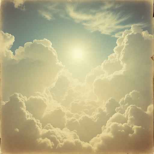 Heavenly Vintage Clouds