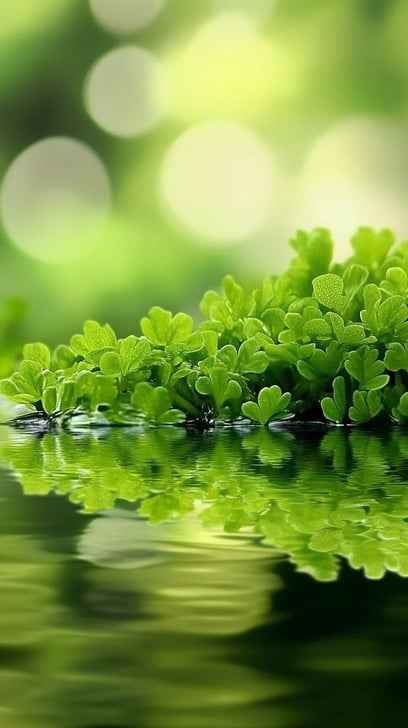 Verdant Water Reflection Verdant Water Reflection
