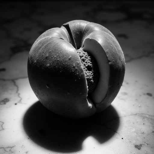 Sliced Monochrome Peach Sliced Monochrome Peach