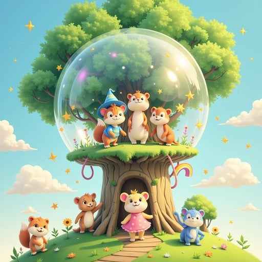 Magical Animal Treehouse Magical Animal Treehouse