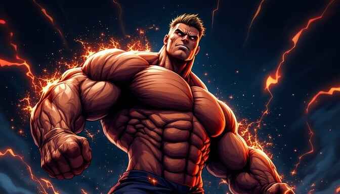 Powerful Anime Warrior Powerful Anime Warrior