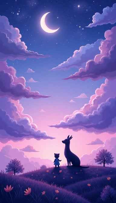 Magical Moonlit Companions Magical Moonlit Companions