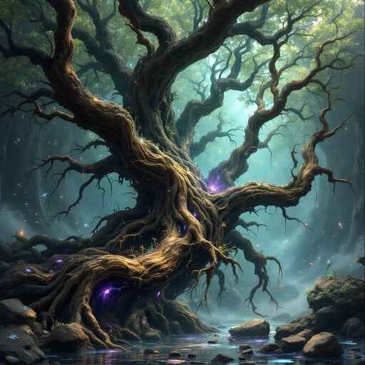 Mystical Tree Portal