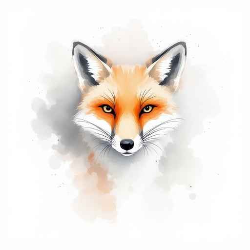 Mystical Fox Portrait
