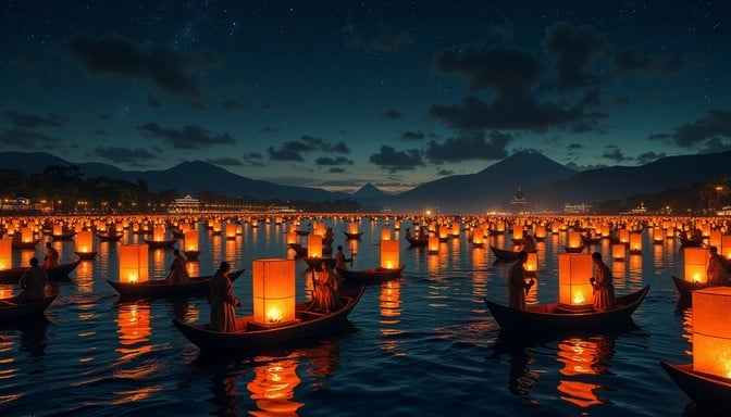 Floating Light Ceremony
