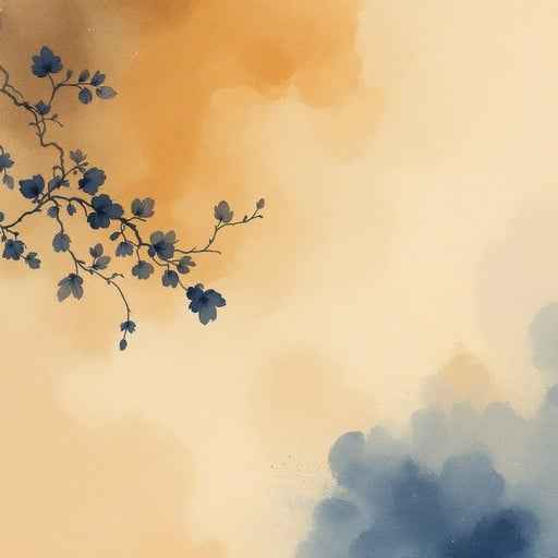 Serene Oriental Watercolor Serene Oriental Watercolor