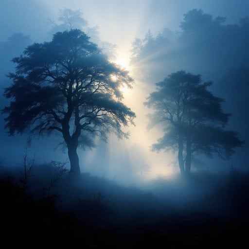 Misty Forest Dawn