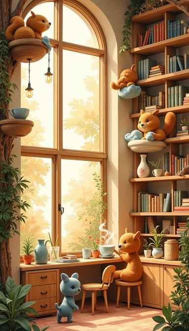 Cozy Storybook Cafe Cozy Storybook Cafe