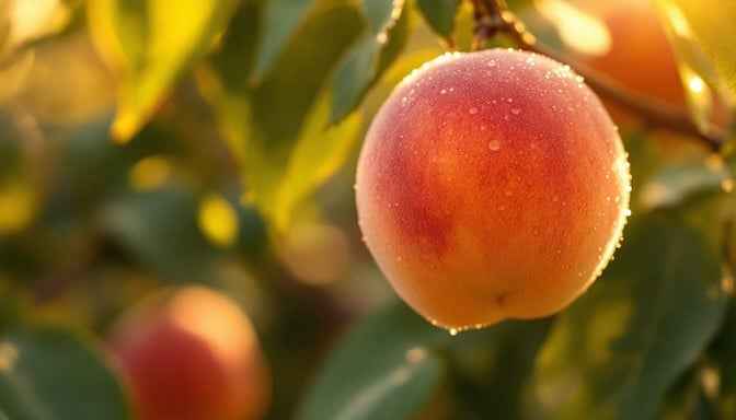 Dewy Morning Peach
