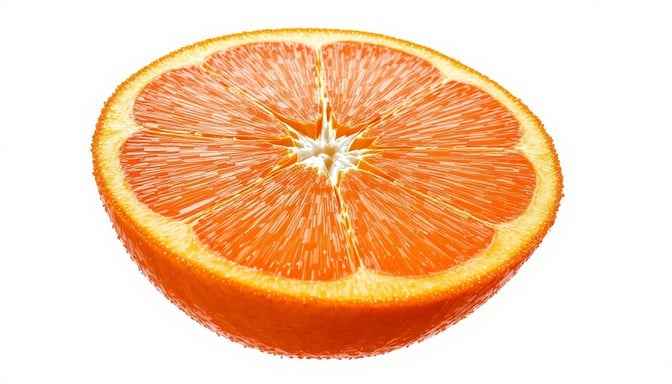 Fresh Orange Slice