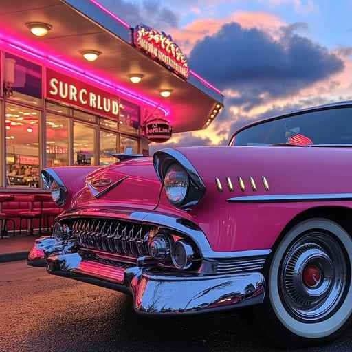 Vintage Car Diner