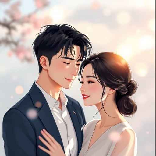 Romantic Anime Couple
