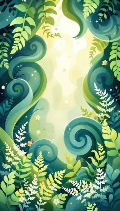 Magical Forest Spirals Magical Forest Spirals