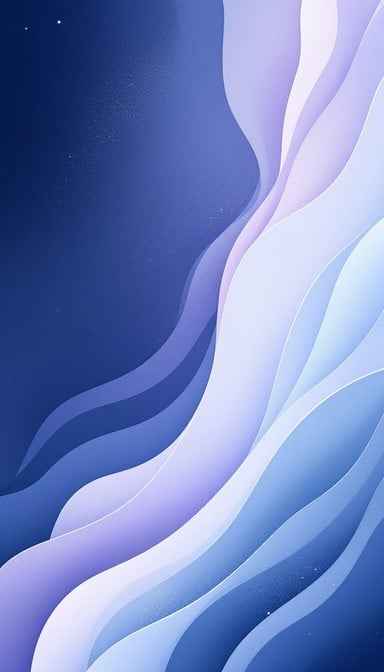 Flowing Purple Waves