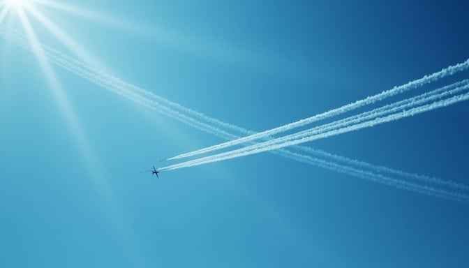 Azure Sky Geometry