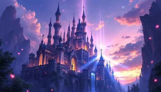 Magical Castle Twilight Magical Castle Twilight