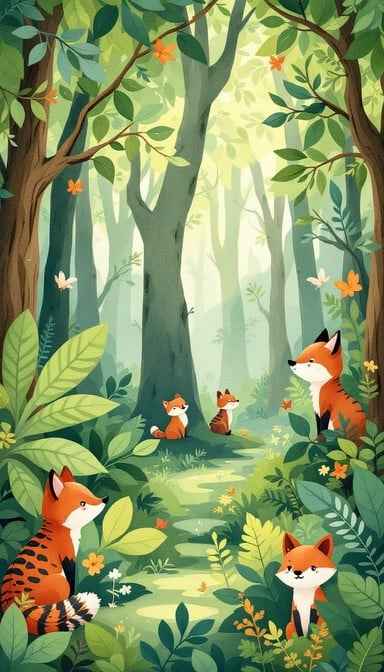 Enchanted Fox Forest Enchanted Fox Forest