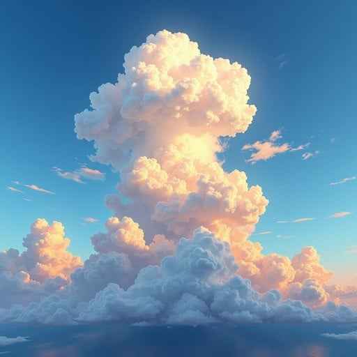 Majestic Sky Mountain