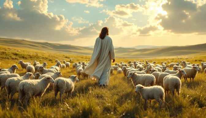 Shepherd Guides Flock Shepherd Guides Flock