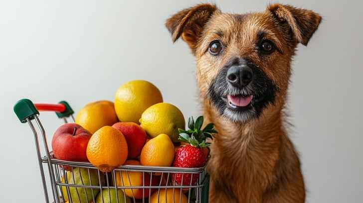Dog with Fruit Dog with Fruit
